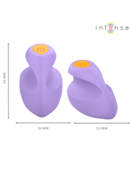 INTENSE - URSULA STIMULATEUR 10 VIBRATIONS VIOLET
