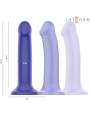 INTENSE - VIBRATORE VICTORIA CON VENTOSA 10 VIBRAZIONI BLU SCURO TELEC