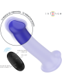 INTENSE - VICTORIA VIBRATOR WITH SUCTION CUP 10 VIBRATIONS DARK BLUE R