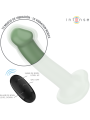 INTENSE - VIBRADOR BECCA COM VENTOSA 10 VIBRAÇÕES VERDE CONTROLE REMOT