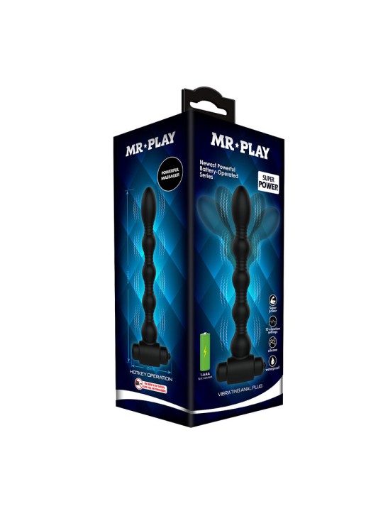 MR PLAY - VIBRIERENDER ANALPLUG-MASSAGER