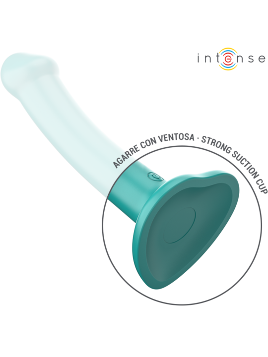 INTENSE - KATIE VIBRADOR CON VENTOSA 10 VIBRACIONES AZUL OSCURO CONTRO