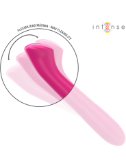 INTENSE - PATY VIBRATOR 19 CM FLEXIBEL 10 VIBRATIONEN MODELL 2 ROSA