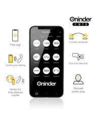 ONINDER CUTE - LOVE BUDDY MASTER VIBRADOR DE PONTO G - APLICATIVO MUND