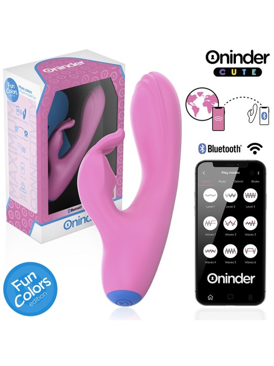 ONINDER CUTE - VIBRATORE CONIGLIETTO D'AMORE PER PUNTO G E CLITORIDE -