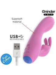 ONINDER CUTE - VIBRATORE CONIGLIETTO D'AMORE PER PUNTO G E CLITORIDE -