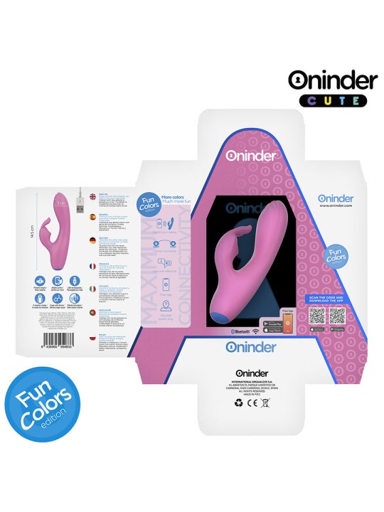 ONINDER CUTE - LOVE BUNNY VIBRATEUR POINT G CLITORIS - APPLICATION GRA