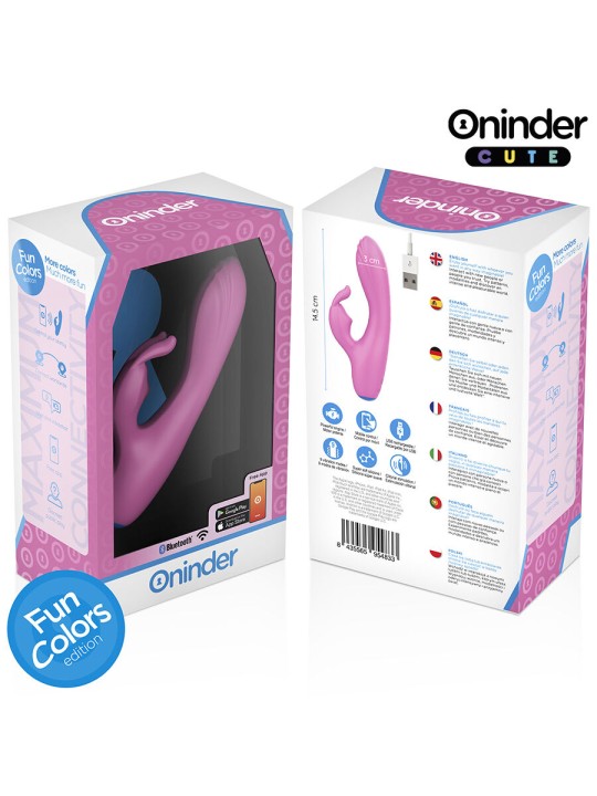 ONINDER CUTE - LOVE BUNNY VIBRATEUR POINT G CLITORIS - APPLICATION GRA