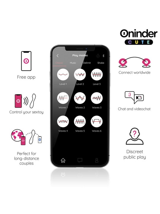 ONINDER CUTE - LOVE BUDDY MASTER G-SPOT VIBRATOR - GRATIS WERELDWIJDE 