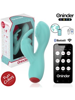 ONINDER CUTE - LOVE BUNNY VIBRADOR CLITÓRISMO PONTO G - APLICATIVO MUN