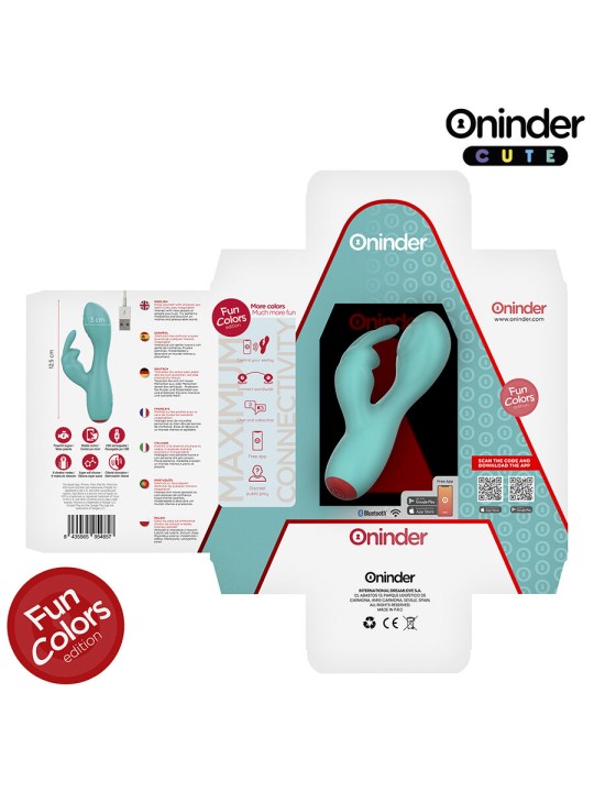 ONINDER CUTE - VIBRATEUR CLITORISÉ LOVE BUNNY G-SPOT - APPLICATION MON