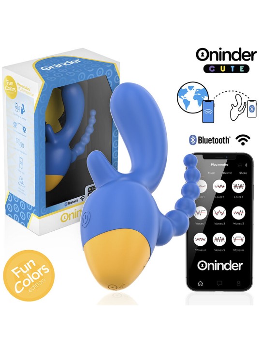 ONINDER CUTE - LOVE 3 SOME TRIPLE VIBRATEUR - APPLICATION GRATUITE DAN