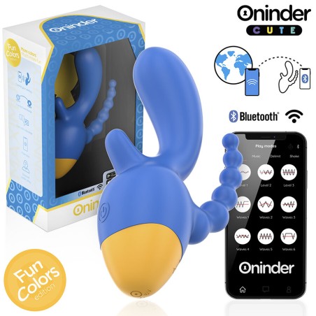 ONINDER CUTE - LOVE 3 SOME TRIPLE VIBRATEUR - APPLICATION GRATUITE DAN