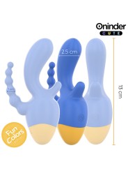 ONINDER CUTE - LOVE 3 SOME VIBRADOR TRIPLO - APLICATIVO MUNDIAL GRATUI