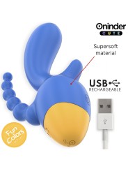 ONINDER CUTE - LOVE 3 SOME VIBRADOR TRIPLO - APLICATIVO MUNDIAL GRATUI