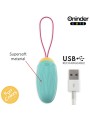 ONINDER CUTE - UOVO VIBRANTE LOVE PLEASURE - GEMME ROTANTI IN SILICONE