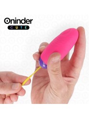 ONINDER CUTE - UOVO IN SILICONE CON VIBRO-ONDA E PIACERE - APP GLOBALE
