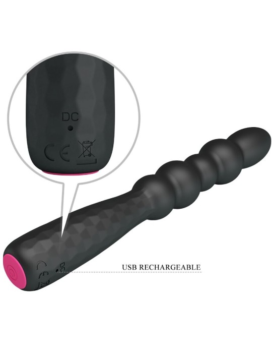 MR PLAY - PLUG ANAL VIBRATÓRIO FLEXÍVEL