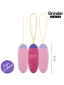 ONINDER CUTE - LOVE PLEASURE VIBRO-WAVE TAPPING SILICONE EGG - FREE GL