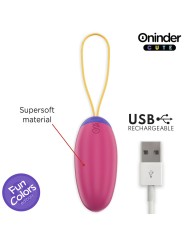 ONINDER CUTE - UOVO IN SILICONE CON VIBRO-ONDA E PIACERE - APP GLOBALE