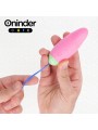 ONINDER CUTE - UOVO IN SILICONE VIBRANTE-ROTANTE A 360° PER AMARE IL P