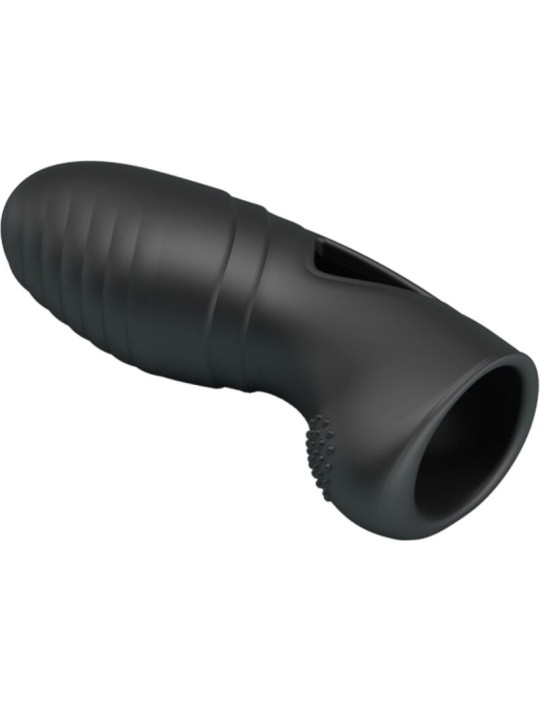 PRETTY LOVE - ALAN ZWARTE SILICONEN VINGERVIBRATOR