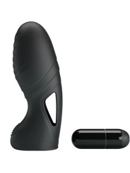 PRETTY LOVE - ALAN VIBRADOR DE DEDO SILICONA NEGRO