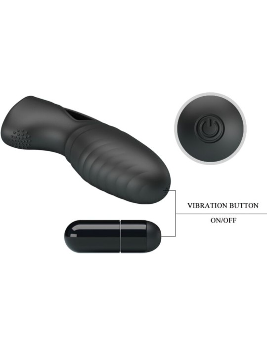 PRETTY LOVE - ALAN SILIKON-FINGERVIBRATOR SCHWARZ