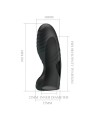 PRETTY LOVE - ALAN VIBRADOR DE DEDO SILICONA NEGRO