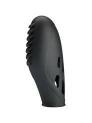 PRETTY LOVE - VIBRATEUR DOIGT EN SILICONE GILO NOIR