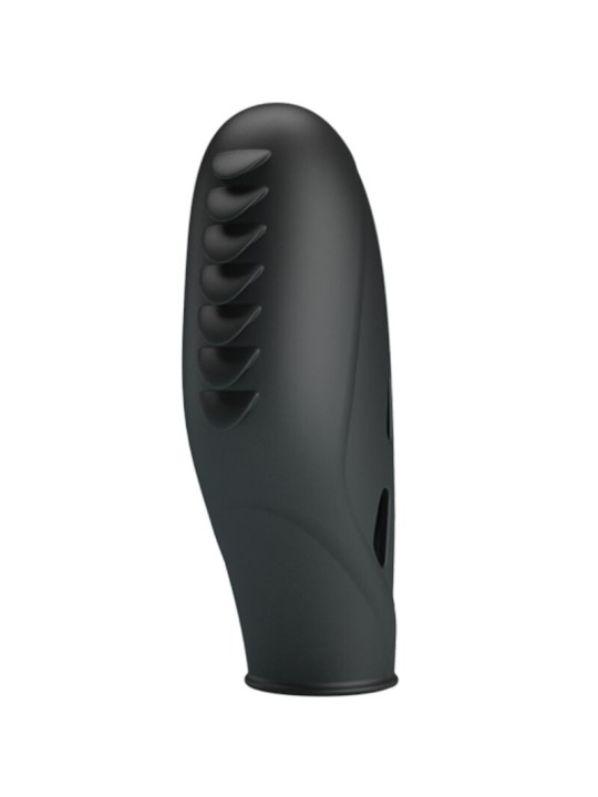 PRETTY LOVE - GILO SILICONE FINGER VIBRATOR BLACK