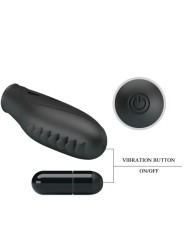 PRETTY LOVE - GILO SILIKON-FINGERVIBRATOR SCHWARZ