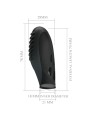 PRETTY LOVE - GILO VIBRADOR DE DEDO SILICONA NEGRO
