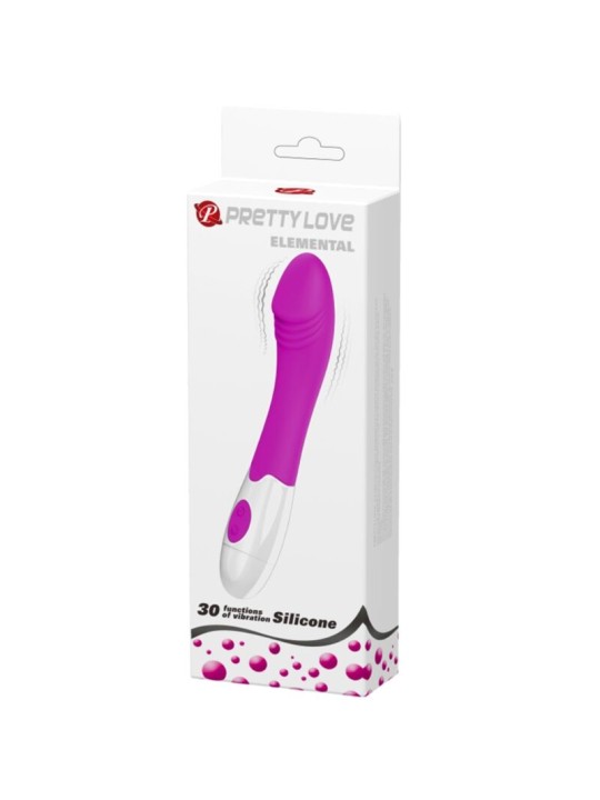PRETTY LOVE - ELEMENTAL VIBRATOR 30 VIBRATION MODES PURPLE