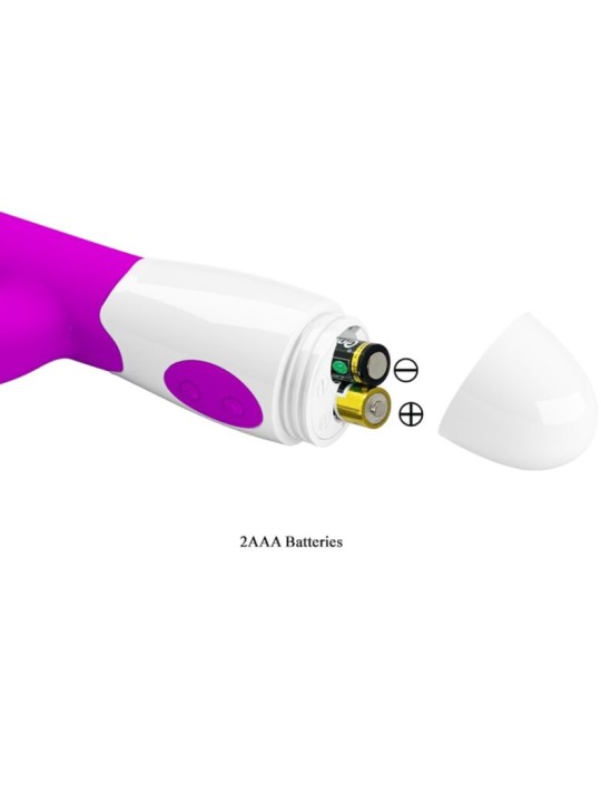 PRETTY LOVE - CENTAUR VIBRATOR RABBIT 30 MODOS DE VIBRAÇÃO ROXO