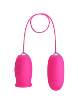 PRETTY LOVE - DAISY VIBRERENDE EI + ROZE CLITORIS STIMULERENDE TONG