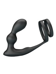 MR PLAY - PLUG ANAL VIBRATÓRIO COM ANEL PENIANO E CONTROLE REMOTO