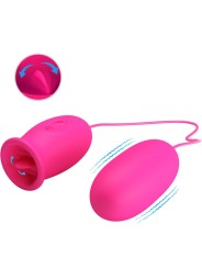 PRETTY LOVE - Ovulo vibrante a forma di margherita + lingua stimolante