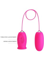 PRETTY LOVE - Ovulo vibrante a forma di margherita + lingua stimolante