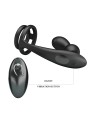 MR PLAY - VIBRIERENDER ANALPLUG MIT PENISRING UND FERNBEDIENUNG