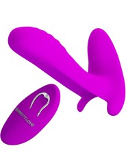 PRETTY LOVE - MASSAGER & VIBRATOR 12 VIBRATIONS REMOTE CONTROL PURPLE