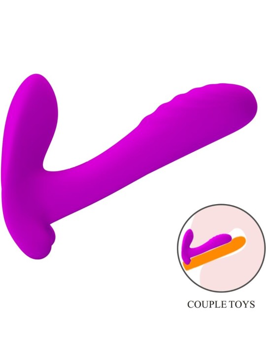 PRETTY LOVE - MASSAGER & VIBRATOR 12 VIBRATIONS REMOTE CONTROL PURPLE
