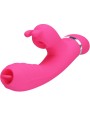 PRETTY LOVE - VIBRADOR COELHO MULTIFUNCIONAL PHOENIX ROSA