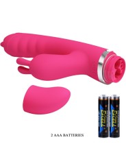 PRETTY LOVE - PHOENIX MULTIFUNCTIONELE KONIJN VIBRATOR ROZE