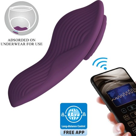 PRETTY LOVE - MANE LAY ON CLITORIS MASSAGER 10 VIBRATIONS REMOTE CONTR