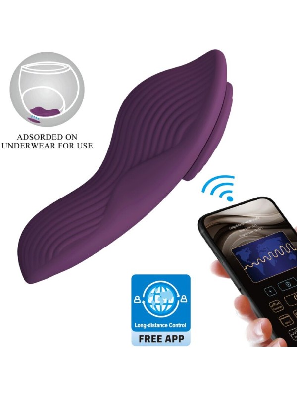 PRETTY LOVE - MANE LAY ON CLITORIS MASSAGER 10 VIBRATIONEN FERNBEDIENU