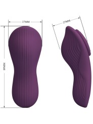 PRETTY LOVE - MANE LAY ON MASSEUR DE CLITORIS 10 VIBRATIONS TÉLÉCOMMAN