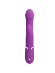 PRETTY LOVE - VIBRATORE E STIMOLATORE MULTIFUNZIONE 4 IN 1 VIOLA