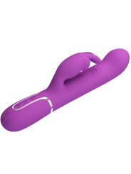 PRETTY LOVE - VIBRATEUR LAPIN MULTIFONCTION COALE 4 EN 1 VIOLET