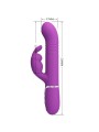 PRETTY LOVE - VIBRATEUR LAPIN MULTIFONCTION COALE 4 EN 1 VIOLET